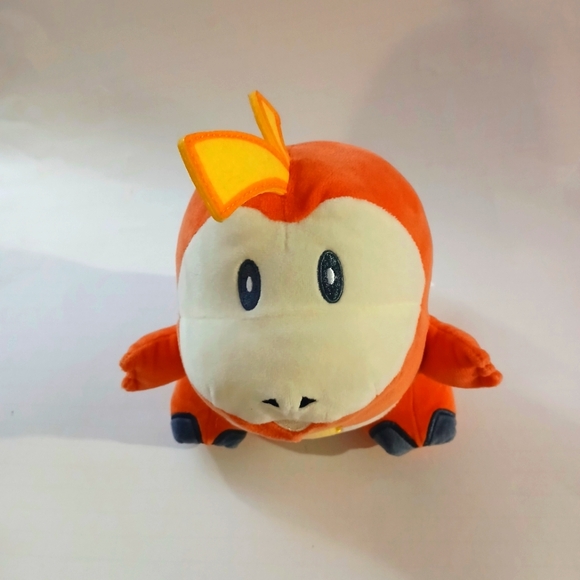 POKEMON FUECOCO NINTENDO/CREATURES/GAME FREAK ORANGE PLUSH 8IN - Picture 1 of 5